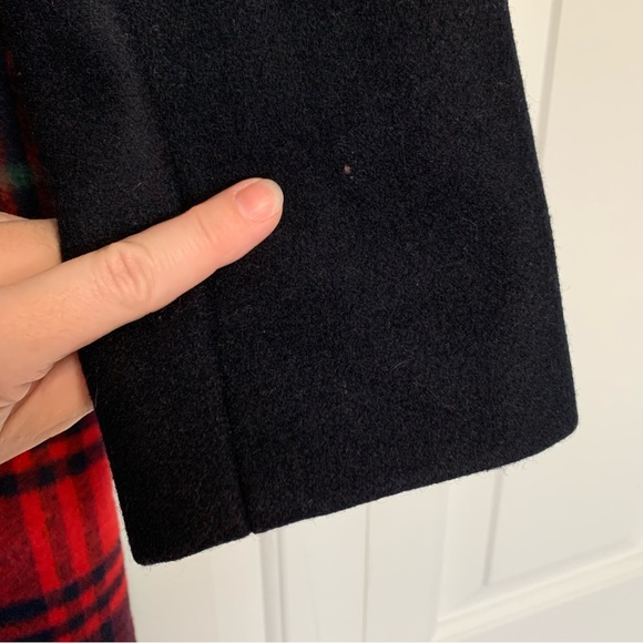 Gap red plaid lined driving coat - Picture 16 of 16